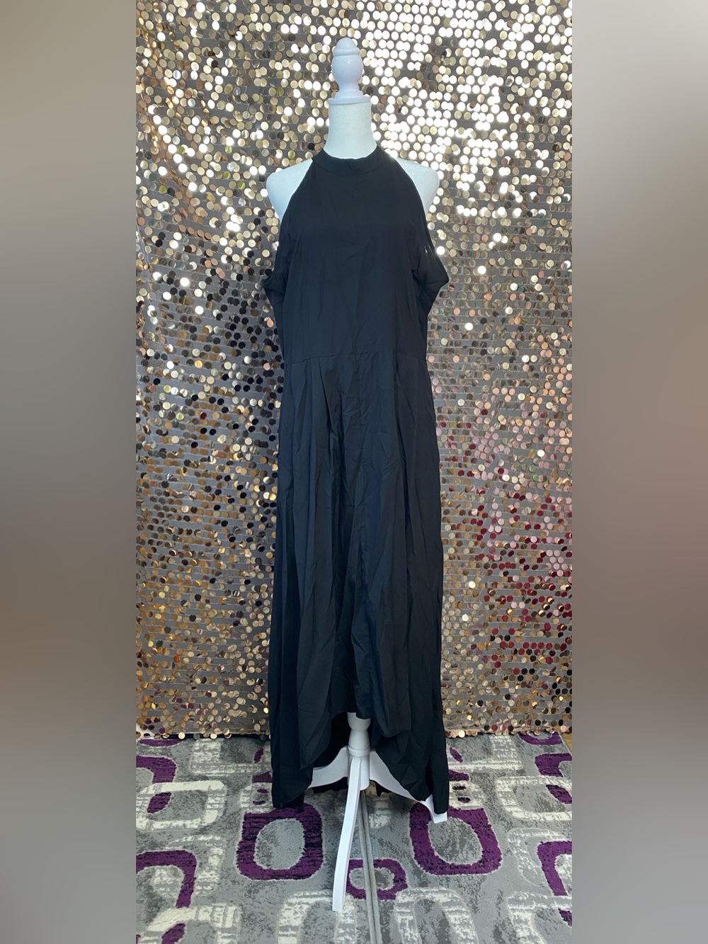 Sleeveless long dress #1521